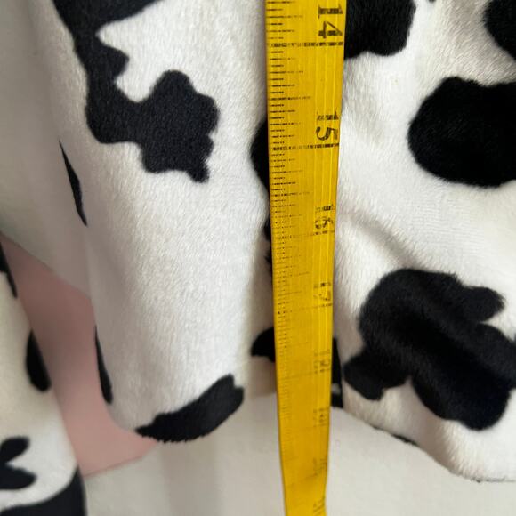 Vintage Cow Print Zip Up Jacket Western Y2K 2000s 90s Cowgirl Retro Small - Picture 5 of 6